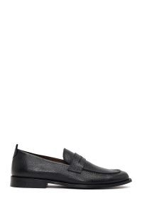 لوفر چرمی مردانه مشکی کلاسیک Derimod Black