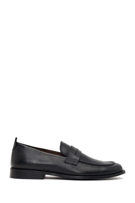 لوفر چرمی مردانه مشکی کلاسیک Derimod Black