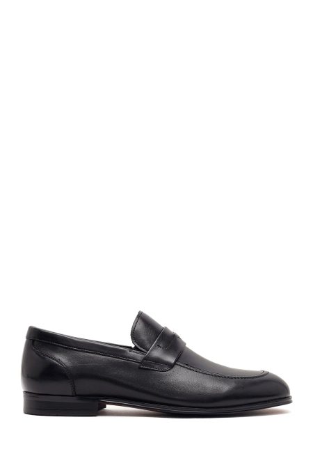 لوفر چرمی مردانه مشکی کلاسیک Derimod Black