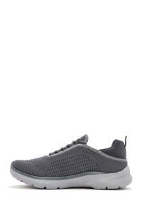 کتونی مردانه طوسی زیره ضخیم بندی دری‌مد Zero