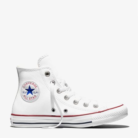 کتونی چرمی کانورس آل استار Chuck Taylor All Star سفید مردانه و زنانه اورجینال
