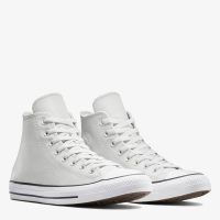 کتونی چرمی کانورس آل استار Chuck Taylor All Star طوسی مردانه و زنانه اورجینال