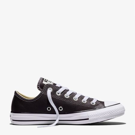 کتونی چرمی کانورس آل استار Chuck Taylor All Star مشکی مردانه و زنانه اورجینال