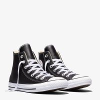 کتونی چرمی کانورس آل استار Chuck Taylor All Star مشکی مردانه و زنانه اورجینال