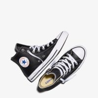 کتونی چرمی کانورس آل استار Chuck Taylor All Star مشکی مردانه و زنانه اورجینال