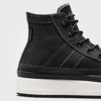 کتونی چرمی کانورس آل استار Chuck Taylor All Star Equip مشکی مردانه و زنانه اورجینال