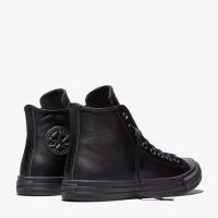 کتونی چرمی کانورس آل استار Chuck Taylor All Star Tonal مشکی مردانه و زنانه اورجینال