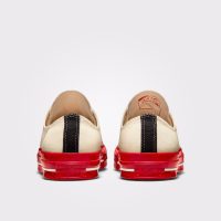 کتونی کانورس آل استار Chuck ۷۰ x Comme Des Garçons Play کرم مردانه و زنانه اورجینال