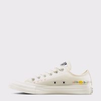 کتونی کانورس آل استار Chuck Taylor All Star Embroidered Flowers کرم مردانه و زنانه اورجینال