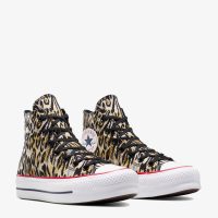 کتونی کانورس آل‌استار Chuck Taylor All Star Lift مشکی زنانه اورجینال