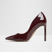 کفش زنانه پاشنه بلند زرشکی آلدو STESSY2.0 – ALDO