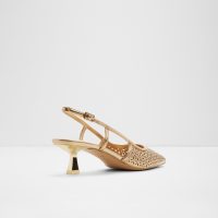 کفش پاشنه دار زنانه طلایی ELEGANT – ALDO