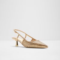 کفش پاشنه دار زنانه طلایی ELEGANT – ALDO