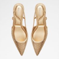 کفش پاشنه دار زنانه طلایی ELEGANT – ALDO