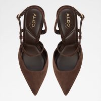 کفش پاشنه دار زنانه قهوه‌ای JULEZ – ALDO