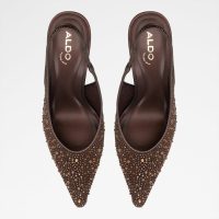 کفش پاشنه دار زنانه قهوه‌ای MERA – ALDO