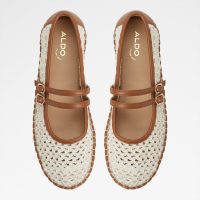 کفش گیوه ای زنانه سفید اکرو آلدو SUMMERFLING – ALDO