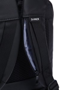 کوله پشتی سخت مردانه مشکی D-PACK دری مد