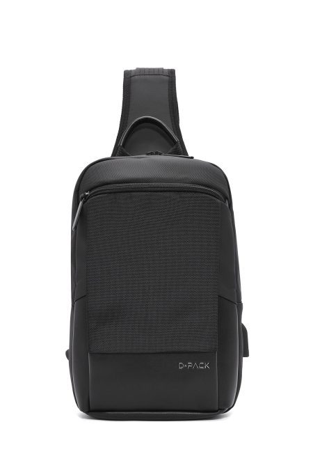 کوله‌پشتی تکنولوژیک مردانه مشکی D-Pack دری مد