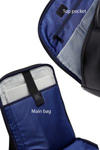 کوله‌پشتی مردانه مشکی D-Pack دری مد
