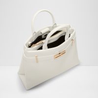 کیف دستی و دوشی زنانه سفید ALICIETOTE – ALDO
