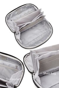 کیف دستی پارچه‌ای مردانه مشکی D-Pack دری مد