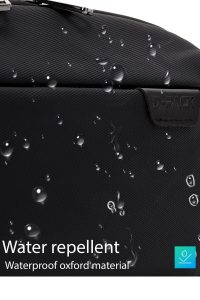 کیف دستی پارچه‌ای مردانه مشکی D-Pack دری مد