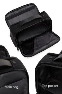 کیف دستی پارچه‌ای مردانه مشکی D-Pack دری مد