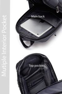 کیف دوشی مردانه خاکستری D-Pack دری مد