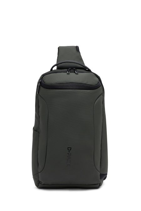 کیف دوشی مردانه سبز ارتشی تکنولوژیک D-Pack دری مد