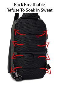 کیف دوشی مردانه سبز ارتشی تکنولوژیک D-Pack دری مد