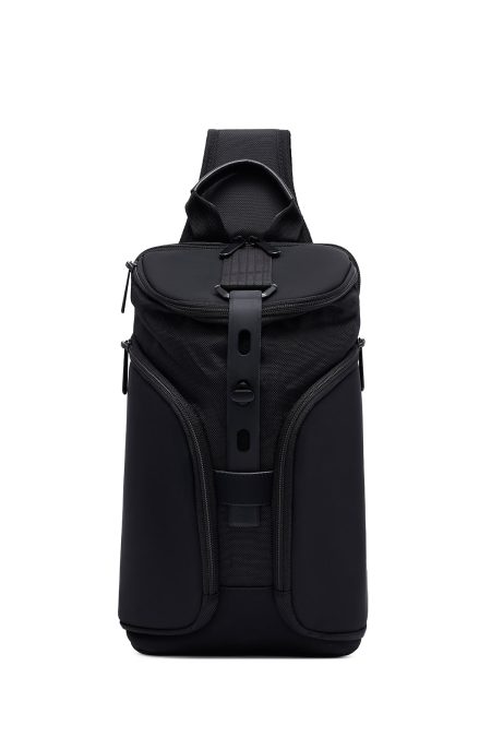 کیف دوشی مردانه مشکی D-Pack دری مد