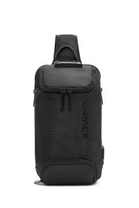 کیف دوشی پارچه‌ای مردانه مشکی D-Pack دری مد
