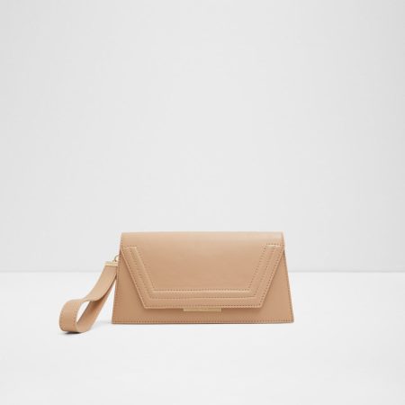 کیف زنانه بژ کلاچ QUARIE – ALDO