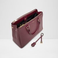کیف زنانه زرشکی دوشی و دستی NANEVER – ALDO