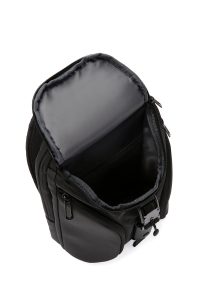 کیف شانه‌ای مردانه مشکی بندبلند D-Pack دری مد