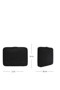 کیف لپ تاپ مردانه مشکی پارچه‌ای D-Pack دری مد