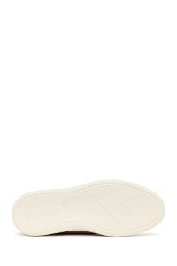 لوفر جیر چرمی مردانه بژ کژوال دری مد