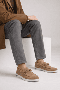 لوفر جیر چرمی مردانه ویزون کژوال دری مد