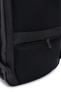 کوله پشتی سخت پارچه ای مشکی مردانه D-PACK دری مد