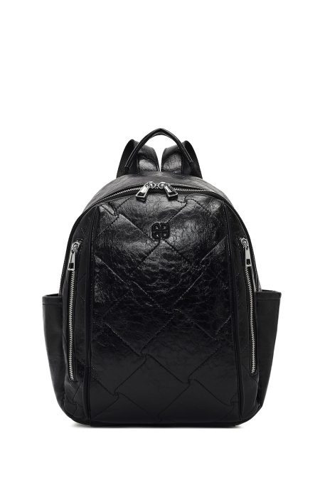 کوله پشتی مشکی چاپی دری مد