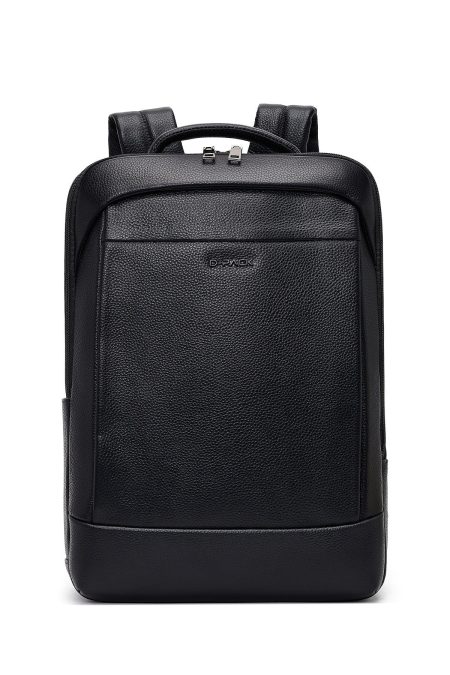 کیف بدون‌‌جنسیت D-Pack مشکی چرمی تکنولوژی کوله پشتی دری مد