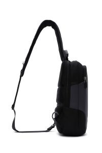 کیف کراس بادی پارچه ای خاکستری مردانه D-PACK دری مد