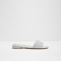 دمپایی زنانه نقره‌ای آلدو ELEONOREFLAT – ALDO