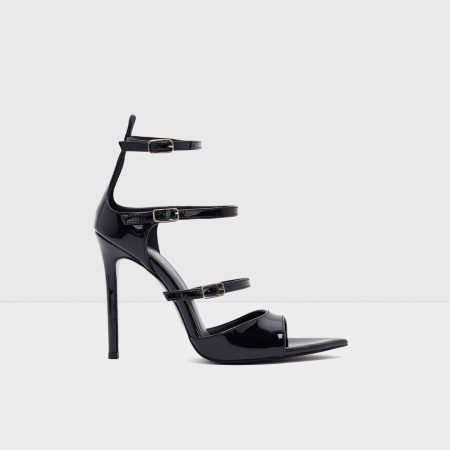 صندل زنانه پاشنه دار مشکی آلدو LAMARCA-TR – ALDO