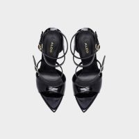 صندل زنانه پاشنه دار مشکی آلدو LAMARCA-TR – ALDO