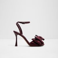 صندل پاشنه‌دار زنانه زرشکی آلدو TINSEL – ALDO