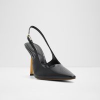 کفش پاشنه‌دار زنانه مشکی پشت باز MARYSA – ALDO