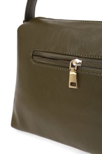 کیف رودوشی زنانه سبز بند بلند دری مد