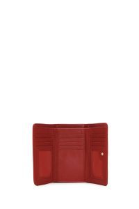 کیف پول قرمز زنانه دری مد